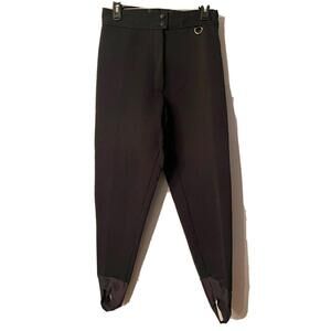 EUC Vintage Schoeller Skifans Womens‎ Black Pants Size 10 USA